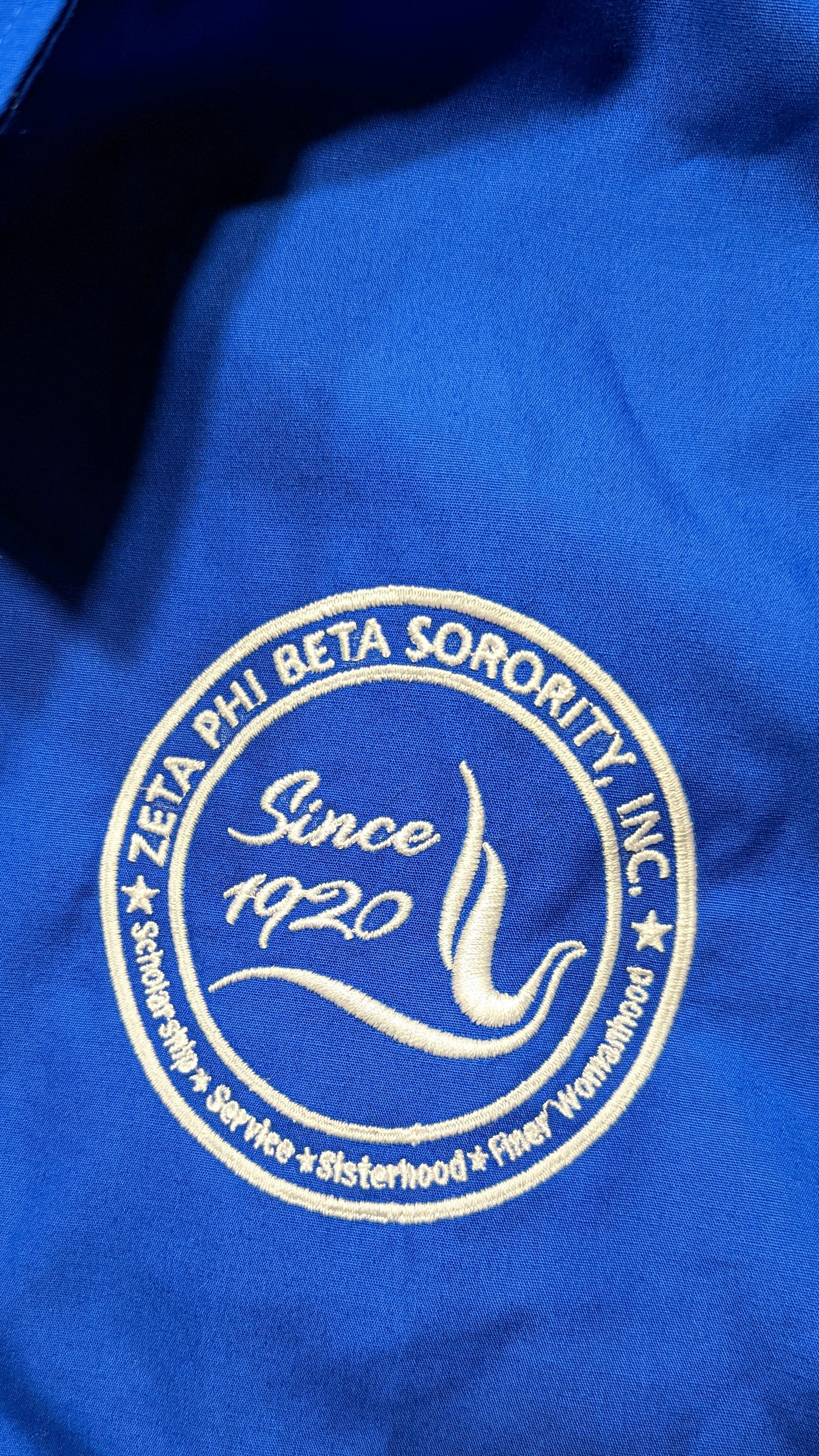 Zeta Phi Beta Sorority Seal Blouse